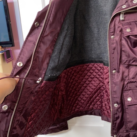 Michael Kors maroon jacket - Picture 4 of 7